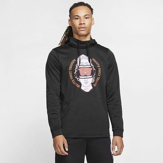 Hanorace Nike Therma Pullover Training Barbati Negrii Portocalii | SBZE-56418